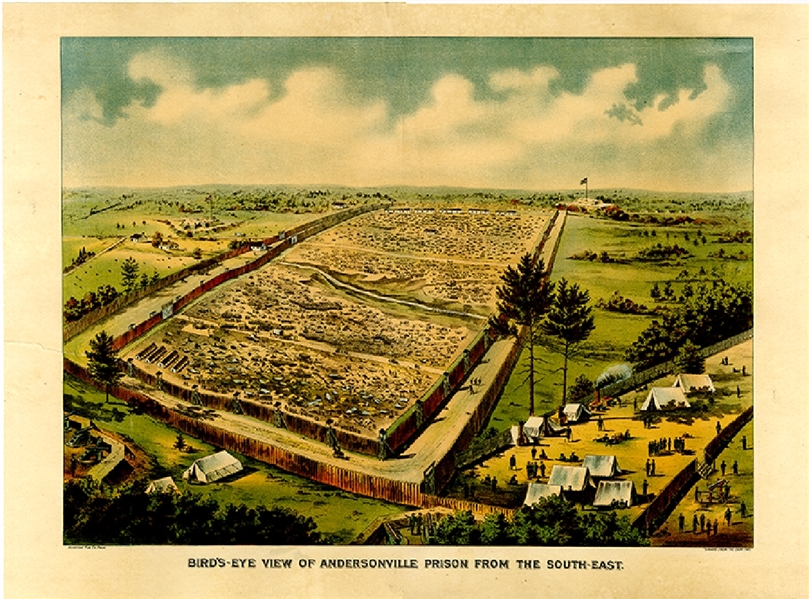 Lithograph of Andersonville