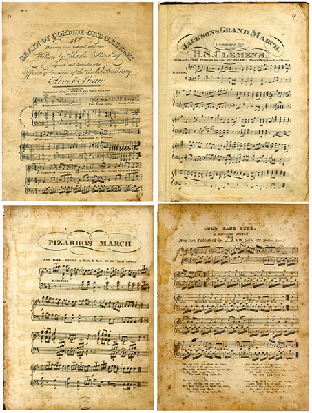 Forty Music Sheets
