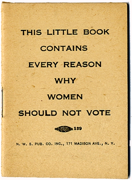 Women's Suffrage Booklet