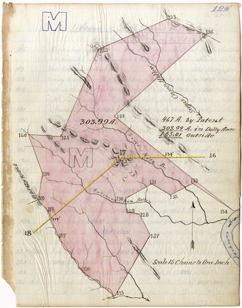 Map of Western Virginia by Stonewall Jackson’s Map Maker