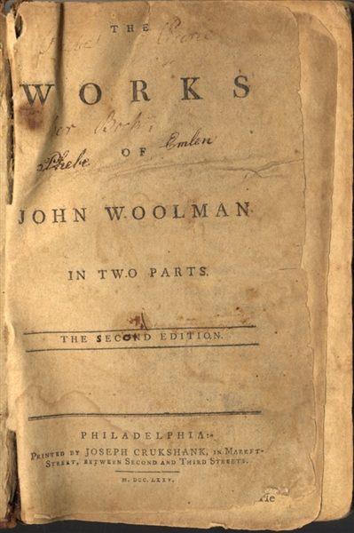 The Works of John Wooolman - Good Anti-Slavery Content