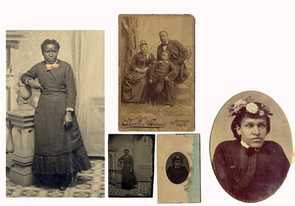 Collection of Black family photos