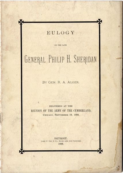 Eulogy of General Sheridan