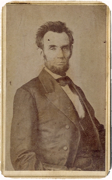 Carte de Visite of Abraham Lincoln