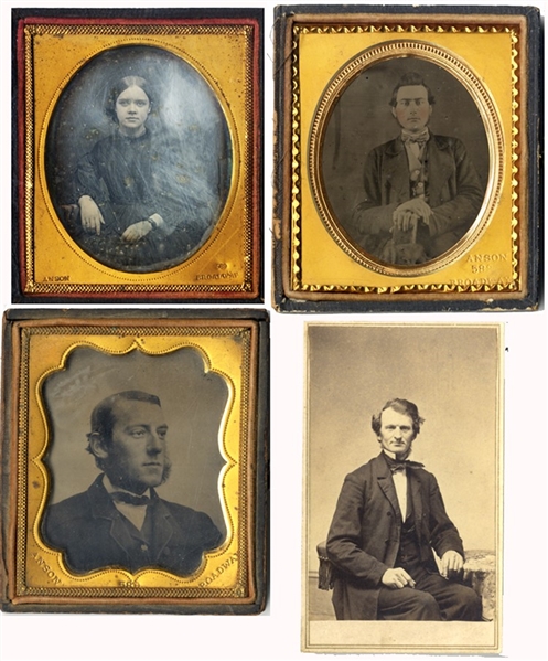 Group of four Images by Rufus Anson