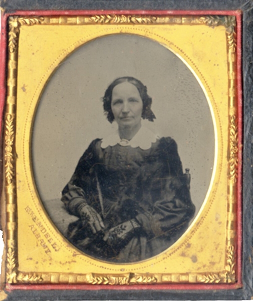 1/6th Plate Ambrotype by Harvey Wendell