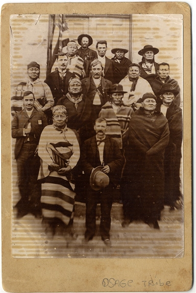 Osage Tribe Photograph