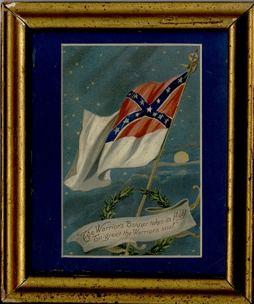 Printed Confederate Stainless Banner Memorial