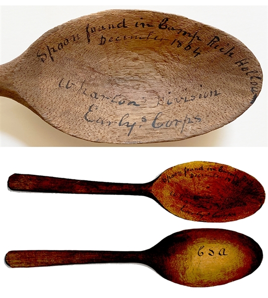 Another Larger Spoon Found In The 1864 Winter Camp of Wharton's Cavalry Command.