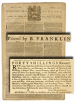 Benjamin Franklin’s Pennsylvania Gazette