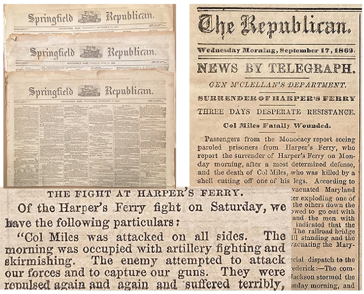 Lincolns Proclamation, Antietam and othet War News