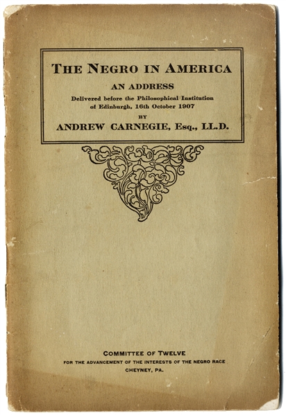 The Negro in America by Andrew Carnegie