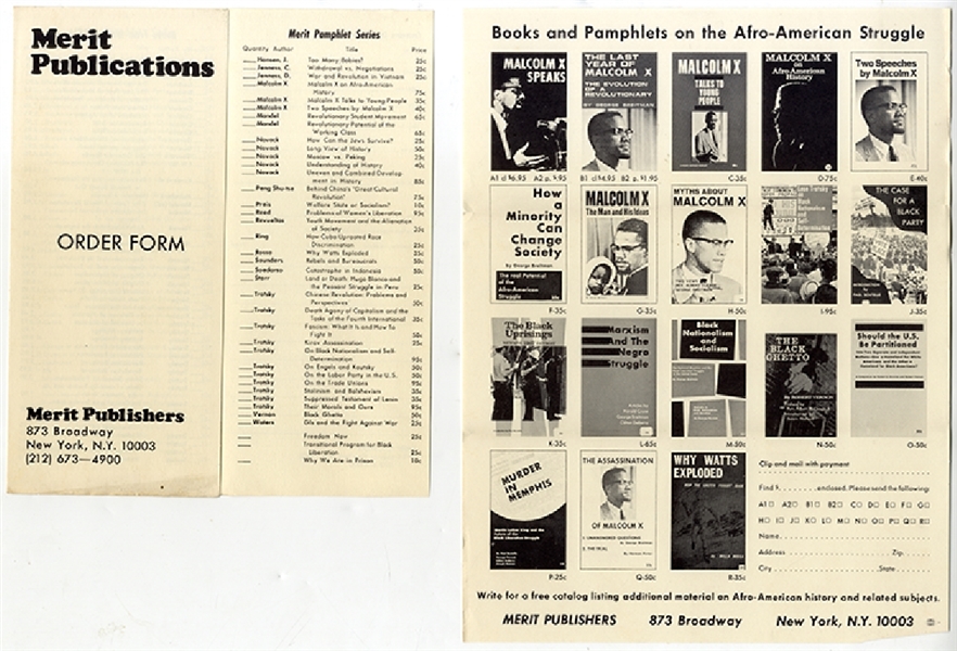Malcolm X Publications