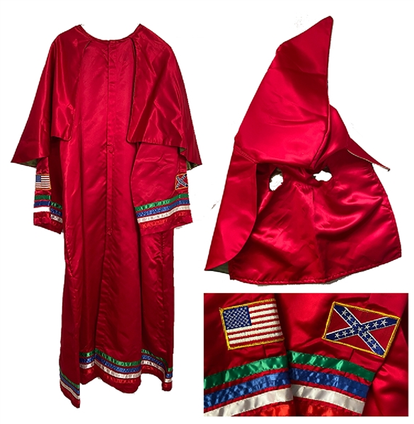 Long Red Klan Robe