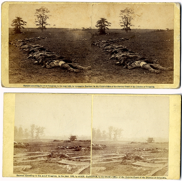 Alexander Gardner Photographs of  Battlefield Casualties from Antietam