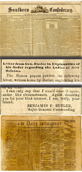Forrest, Morgan and Negro Sales in these Two Confederate Papers