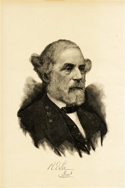 Excellent Robert E. Lee Engraving