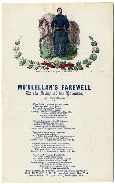 ‘McClellan’s Farewell”