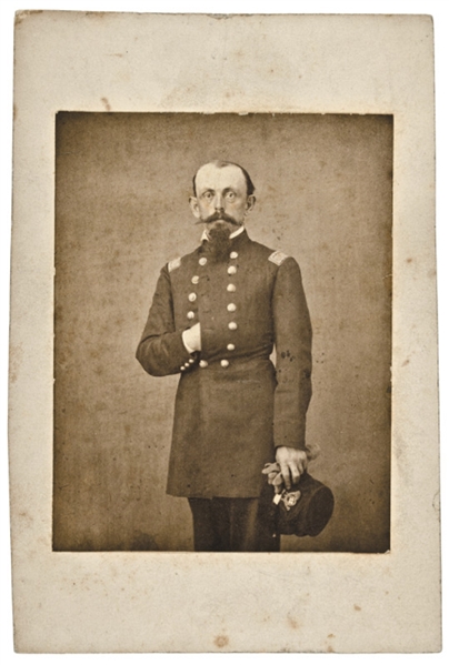 Union Officer Albumen Photograph 43rd Regiment