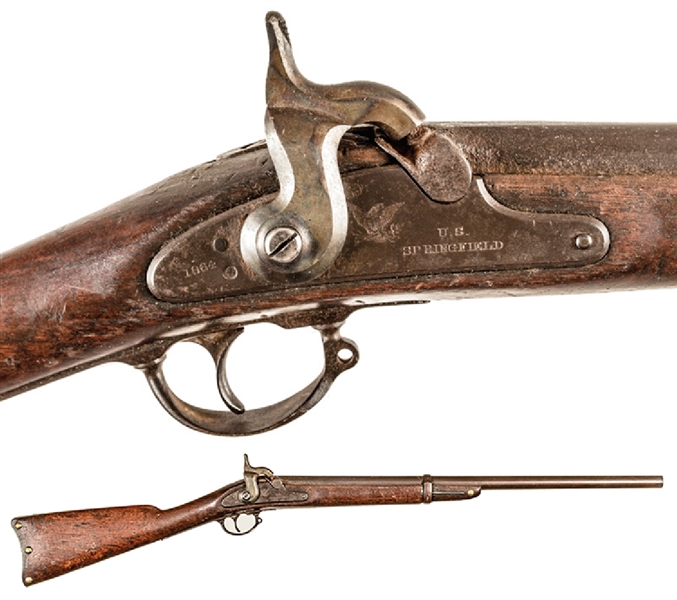 c. 1864 Civil War Period U.S. Model 1863 SPRINGFIELD Musket TYPE II