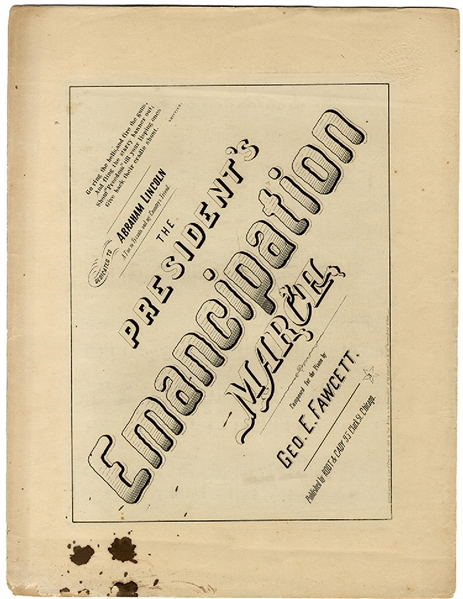 The Preliminary Emancipation Proclamation Put To Music