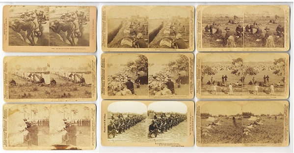 Stereoviews of Rough Riders and Fighting in the Philipines