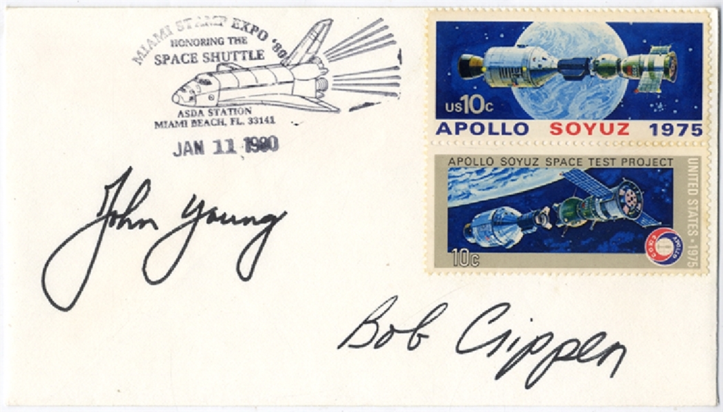 FDC Signed by Two  Astronauts