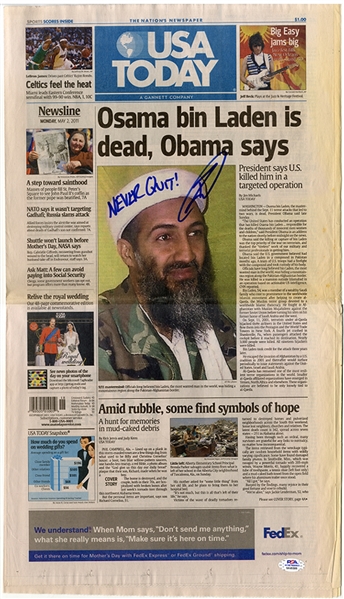 “Osama bin Laden is Dead, Obama says”
