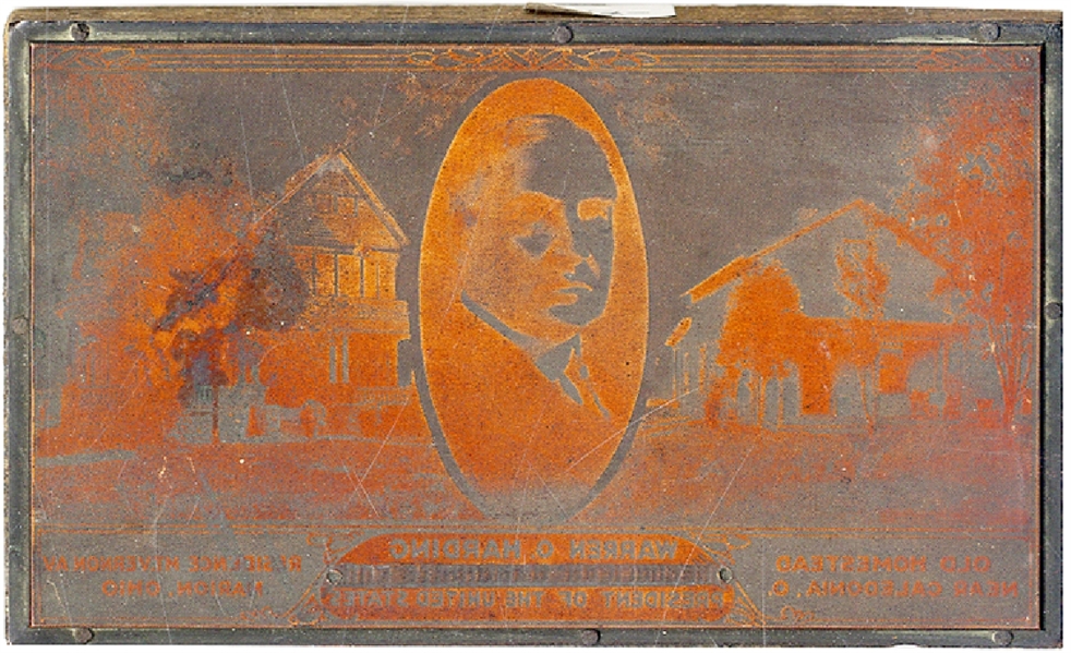 Copper Letterpress Plate