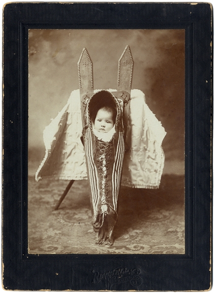 Oklahoma Papoose Cabinet Card