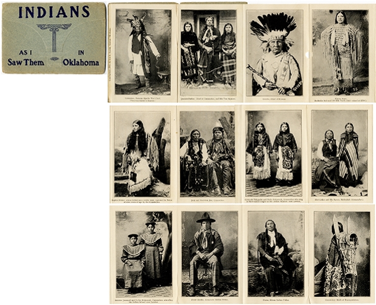 Geronimo, Quanah Parker and Many other Indians