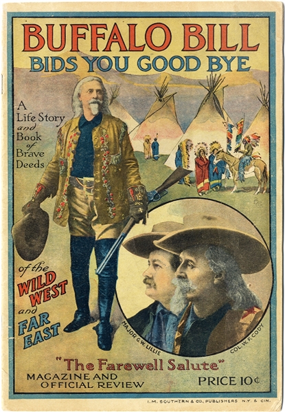 Buffalo Bill Bids You Goodbye, 1910 Programme