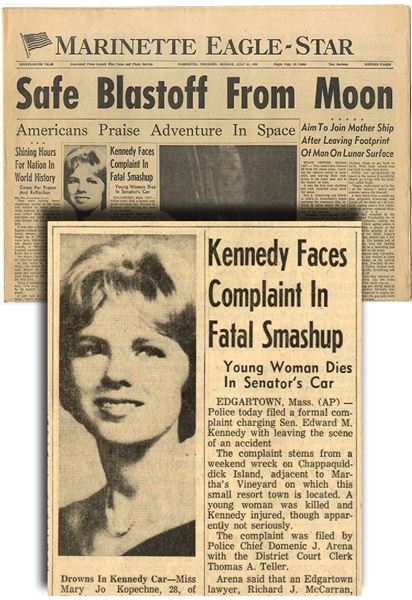 Senator Ted Kennedy Charged