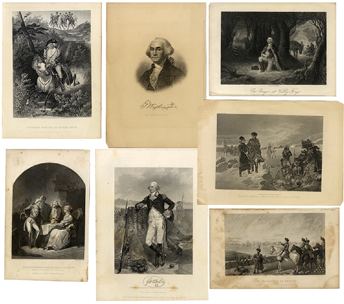 Collection of Revolutionary War Related Scenes