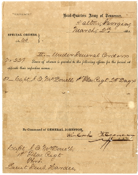 1st Florida and 9th Mississippi Document 
