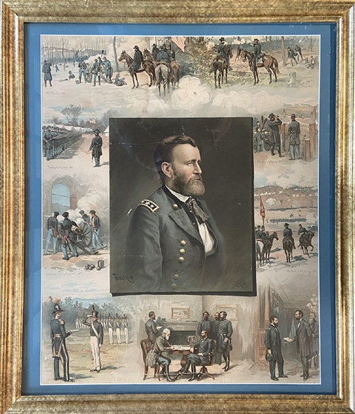 Chromolithograph of General Grant 