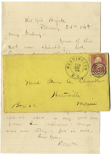 MOHW Seven Pines Lt. Frank W. Haskell Letter 