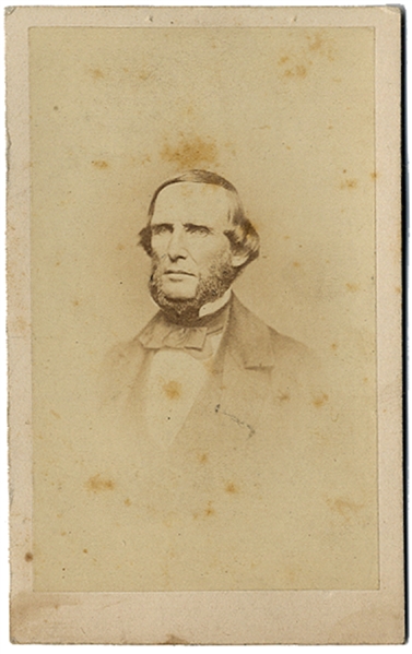 Rare CDV of Texas Hero and Confederate General Benjamin McCulloch