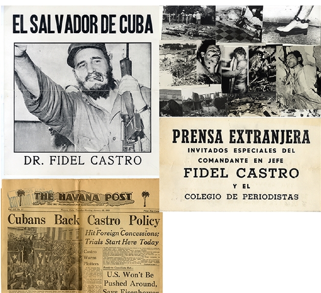 Fidel Castro 1959 Group  