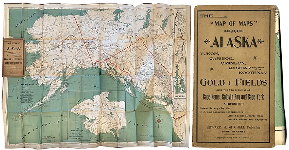 The Klondike Gold Rush Map