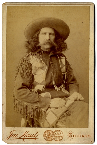 Cabinet Card of Omaha Charlie 