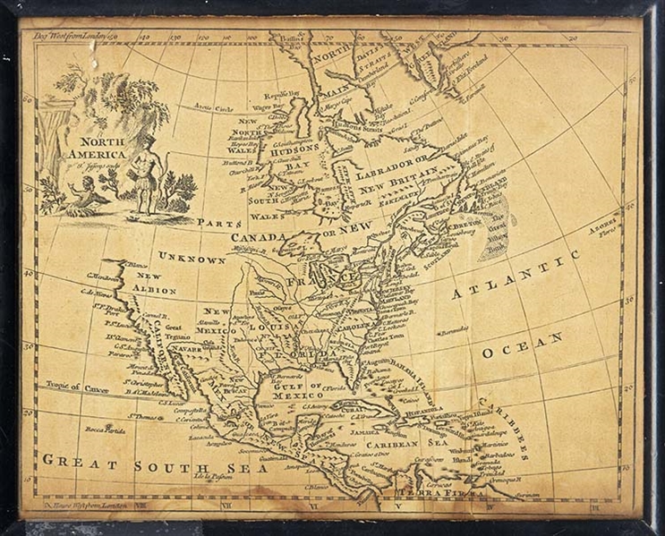 Colonial Period Map of America