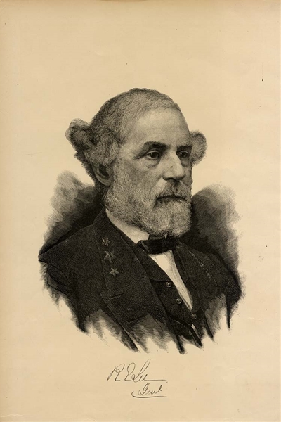 Excellent Robert E. Lee Engraving