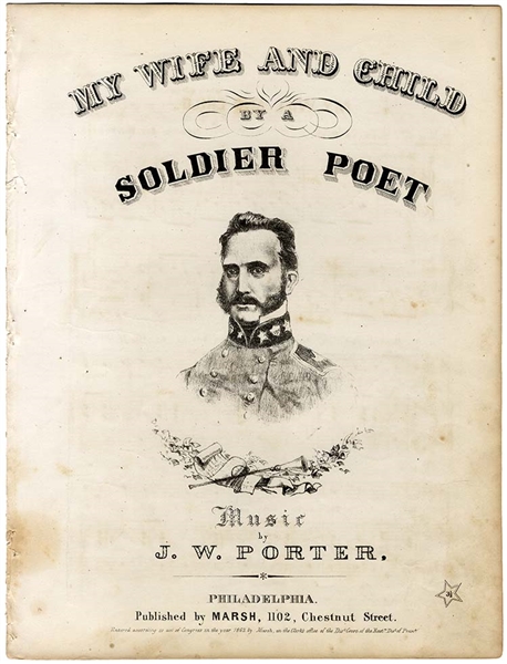 CSA Soldier of the Cover of This Philadelphia Music Sheet