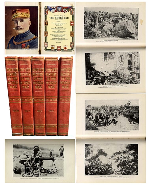 Five Volume Set Of The History of WWI 