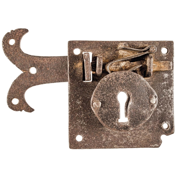 Hand-Wrought Iron Decorative Door Locks