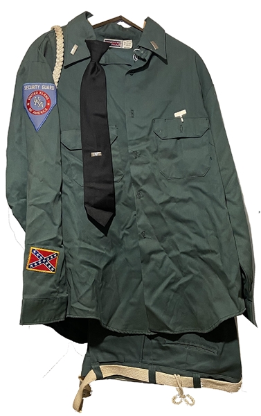 A Complete KKK Security Uniform From One of the Most Violent Alabama Organizations  