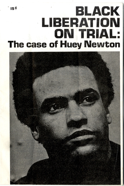 Titled “Black Liberation on Trial: The Case of Huey Newton”