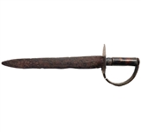 Confederate "D" Guard Bowie Knife, ca. 1860s.