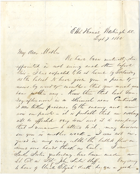 M.O.H. RecipienM.O.H. Recipient Capt. Theophilus Francis Rodenbough Writes of his Capture at Centerville - “The bullets flew around our heads thick as hail”!t Capt. Theophilus Francis Rodenbough...